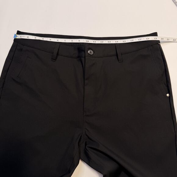 Vuori Pants Mens 38 Black Cascade Tech Chino Stretch Golf Travel Quick Dry V427 - Picture 13 of 15